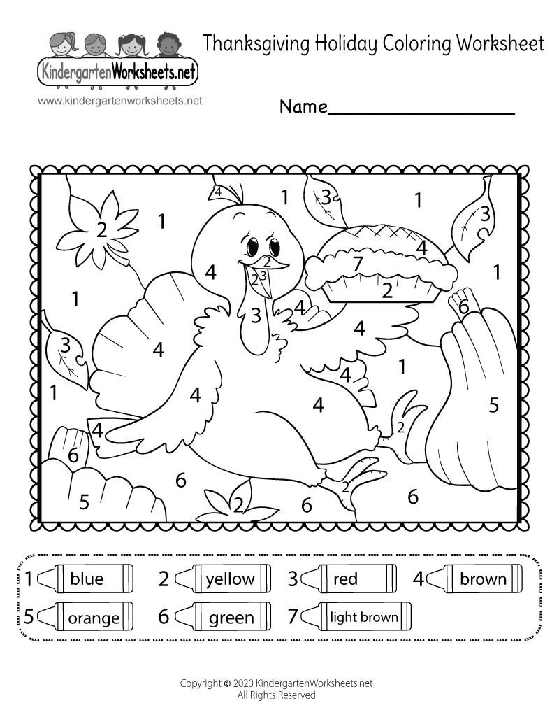 Thanksgiving Worksheets Free Printables