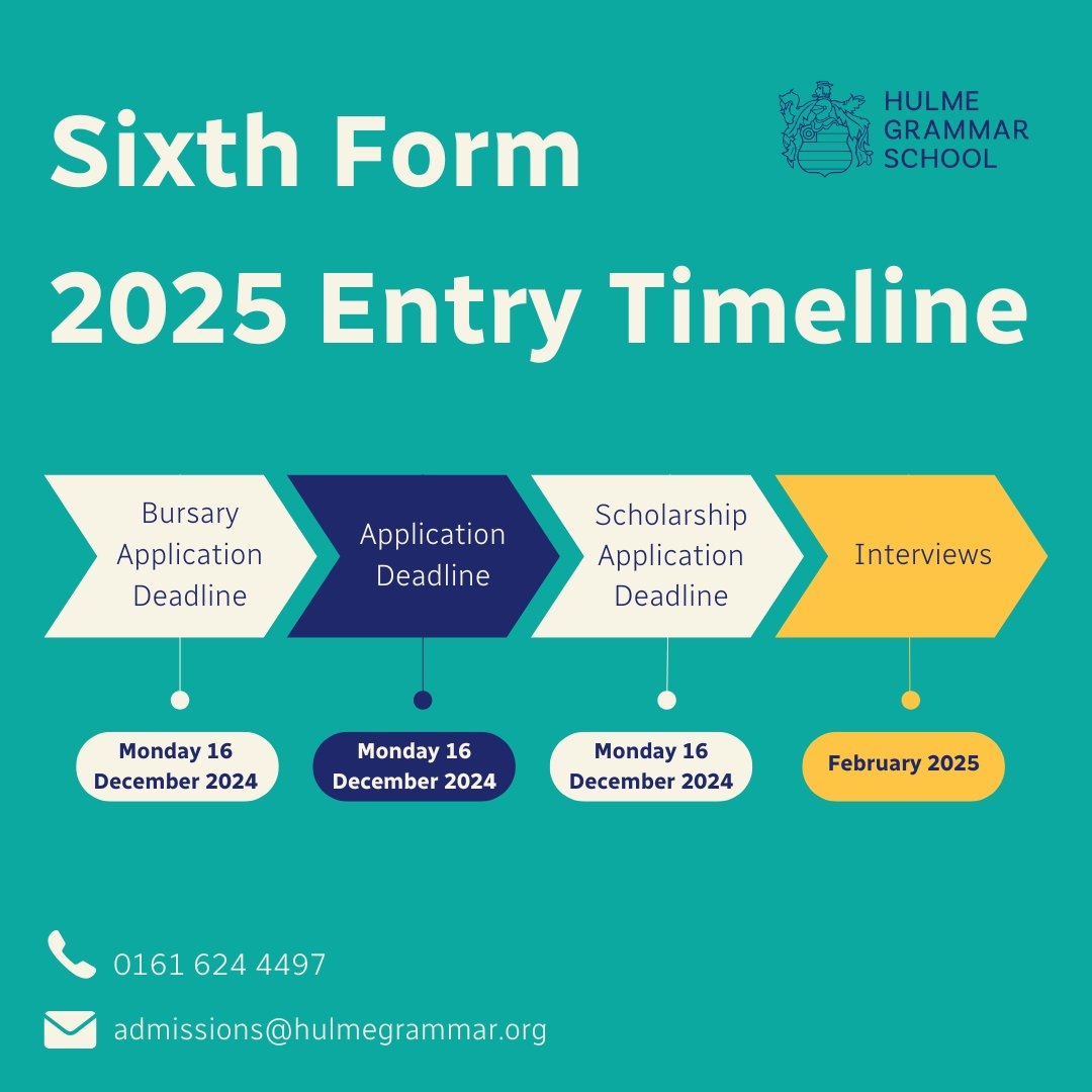 Deadline For Sixth Form Applications 2024