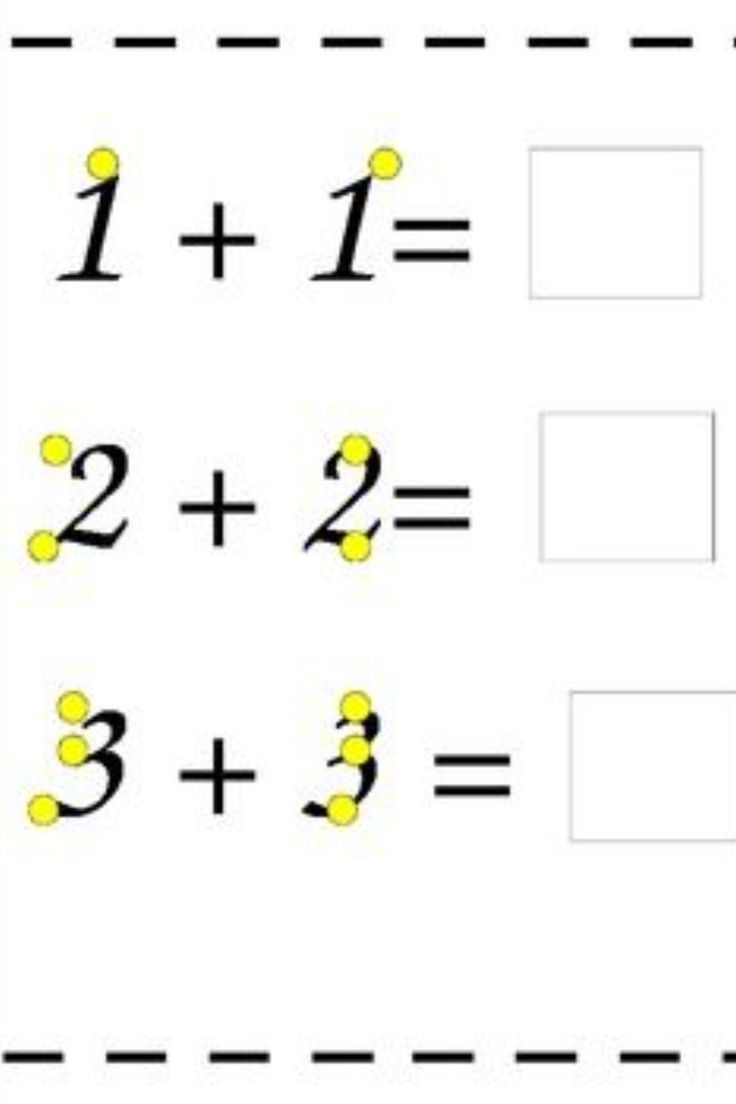 Touch Math Addition Worksheets Free Printable