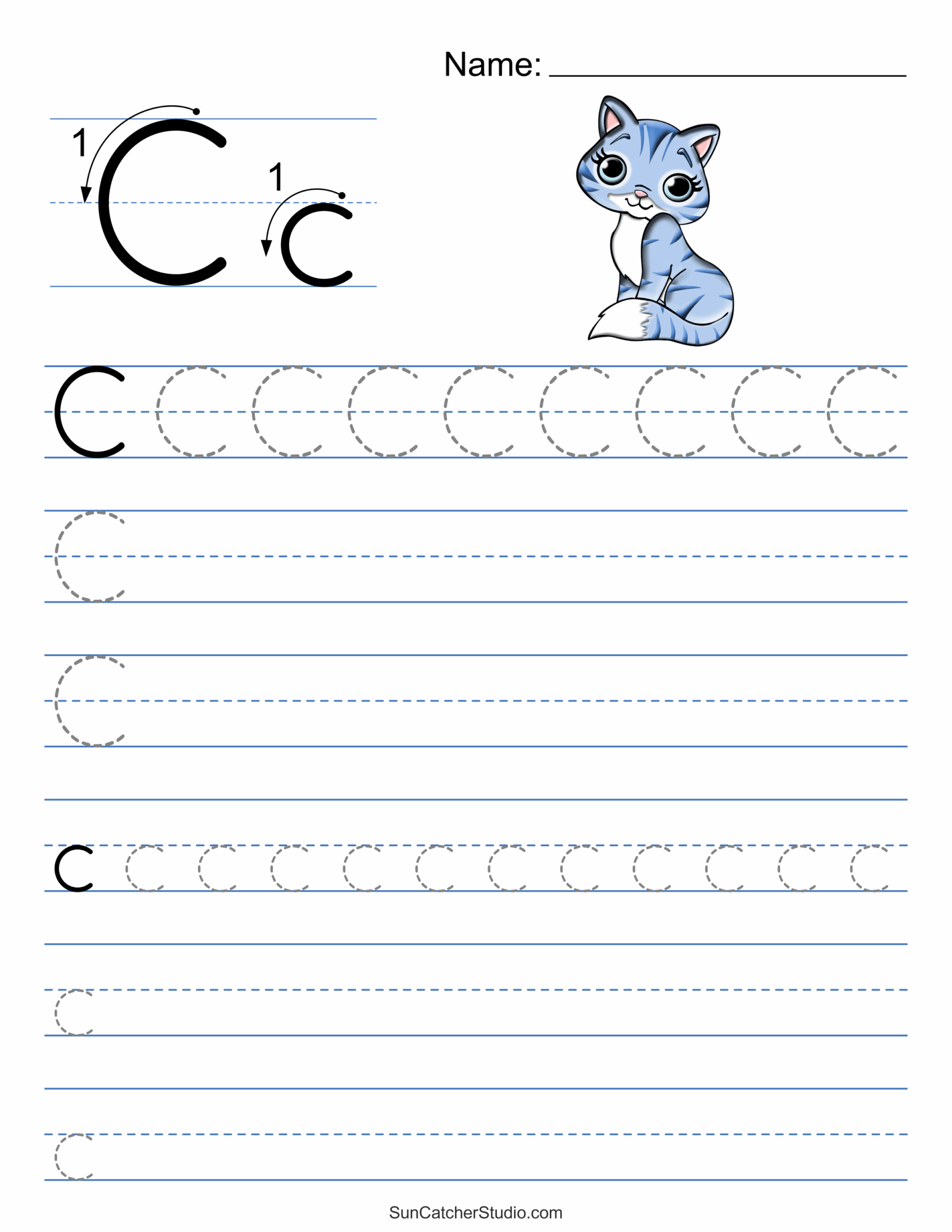 Free Printable Alphabet Letters Worksheets