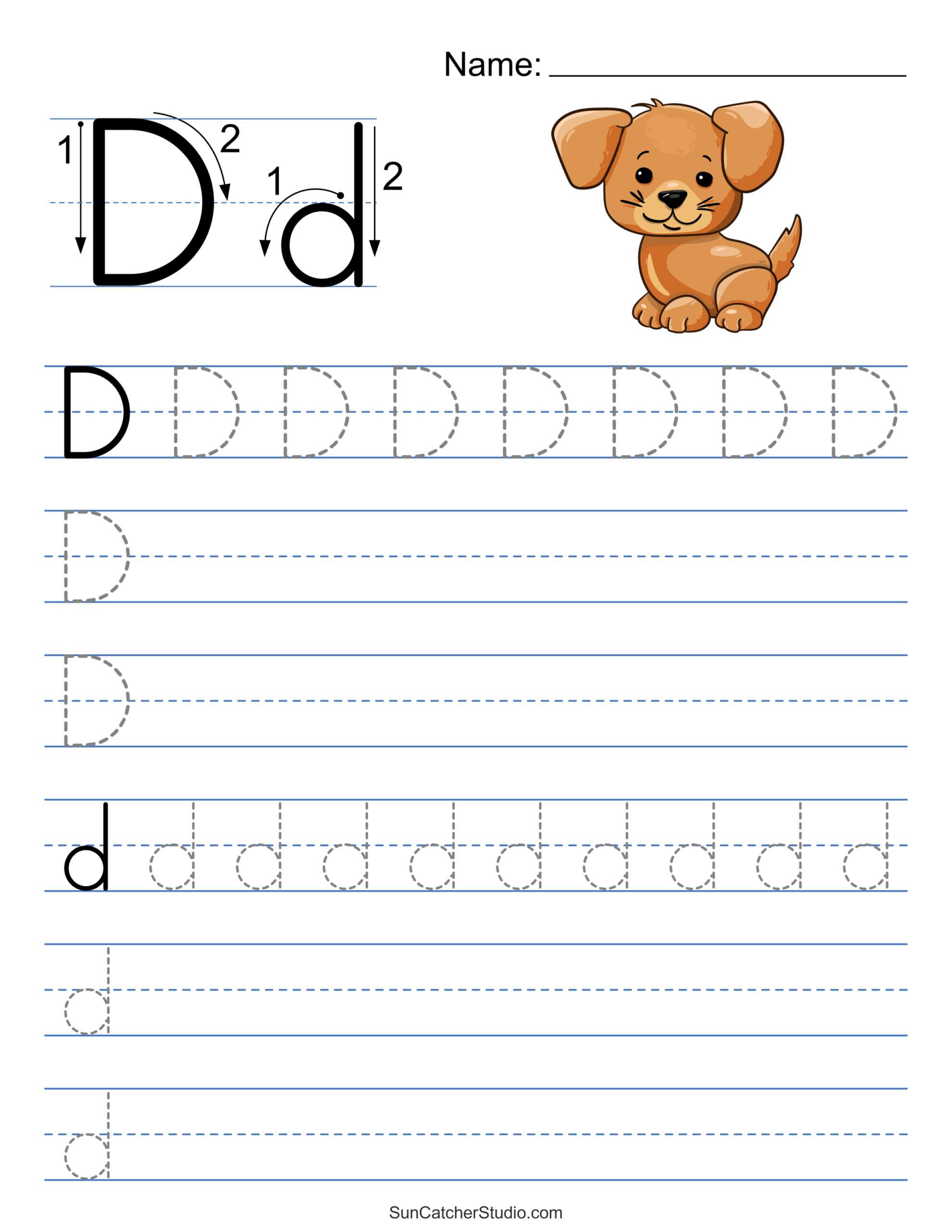 Traceable Alphabet Worksheets Printable Free