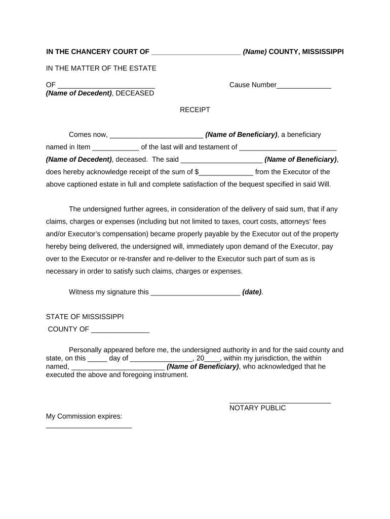 Pers Forms Mississippi