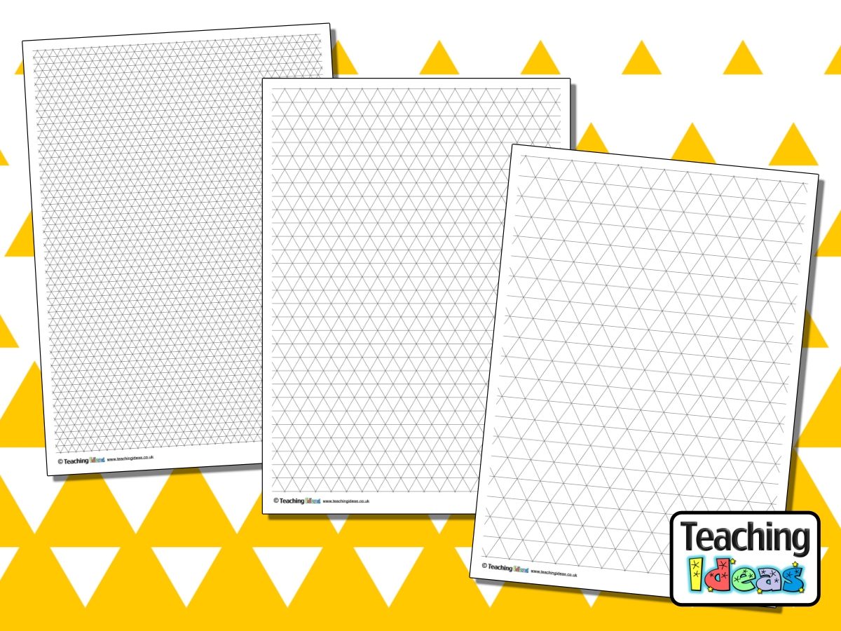 Triangle Grid Paper Teaching Ideas