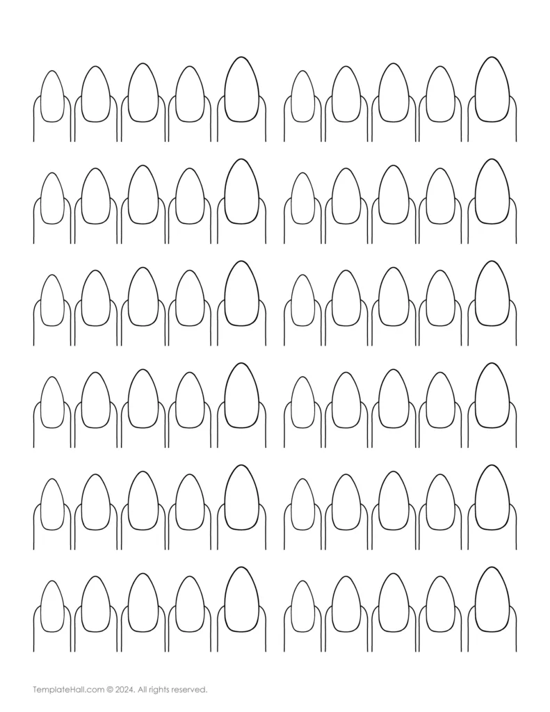 Ultimate Guide To 9 Free Almond Nails Templates In PDF Format