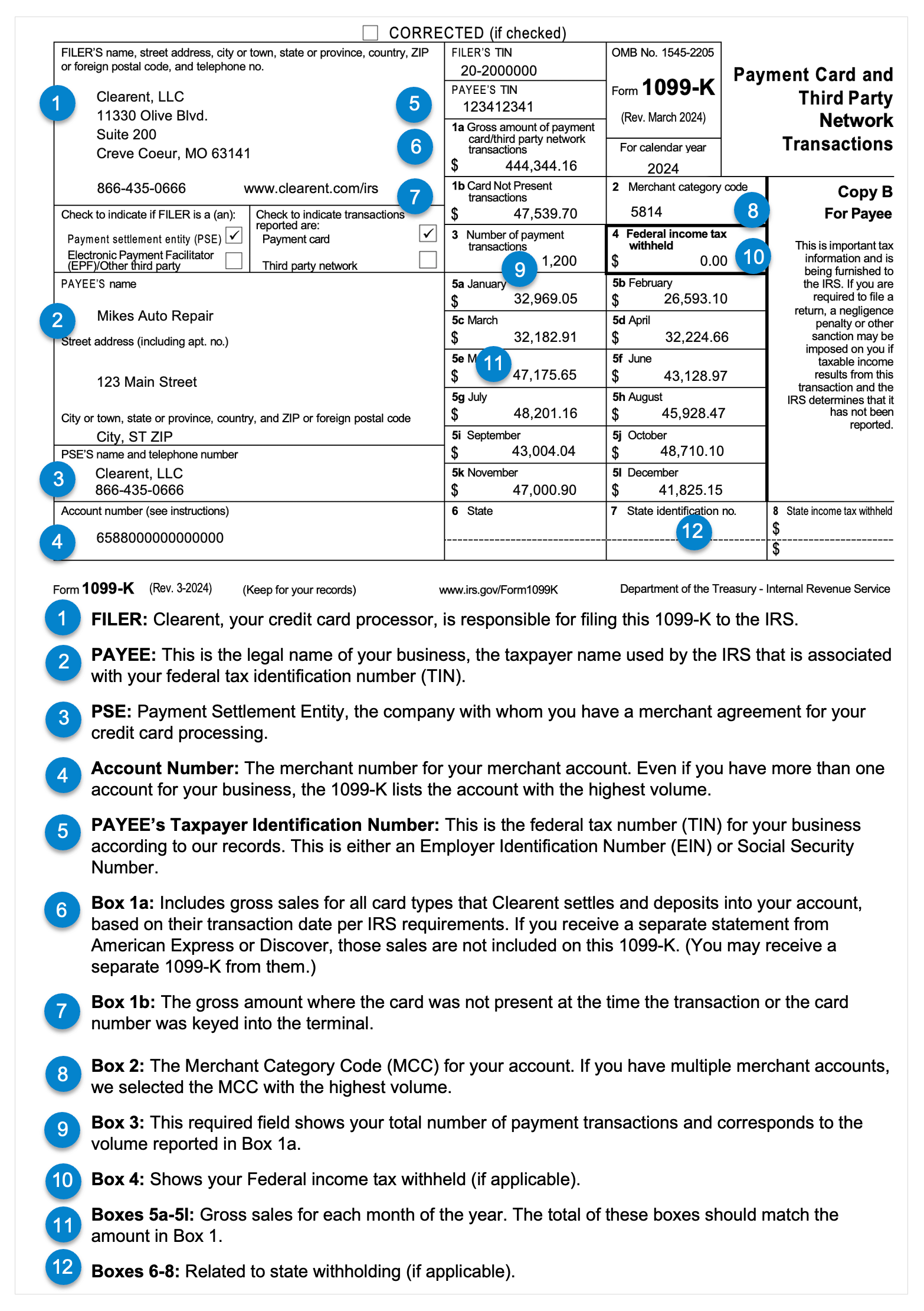 1099 K Tax Form 2024