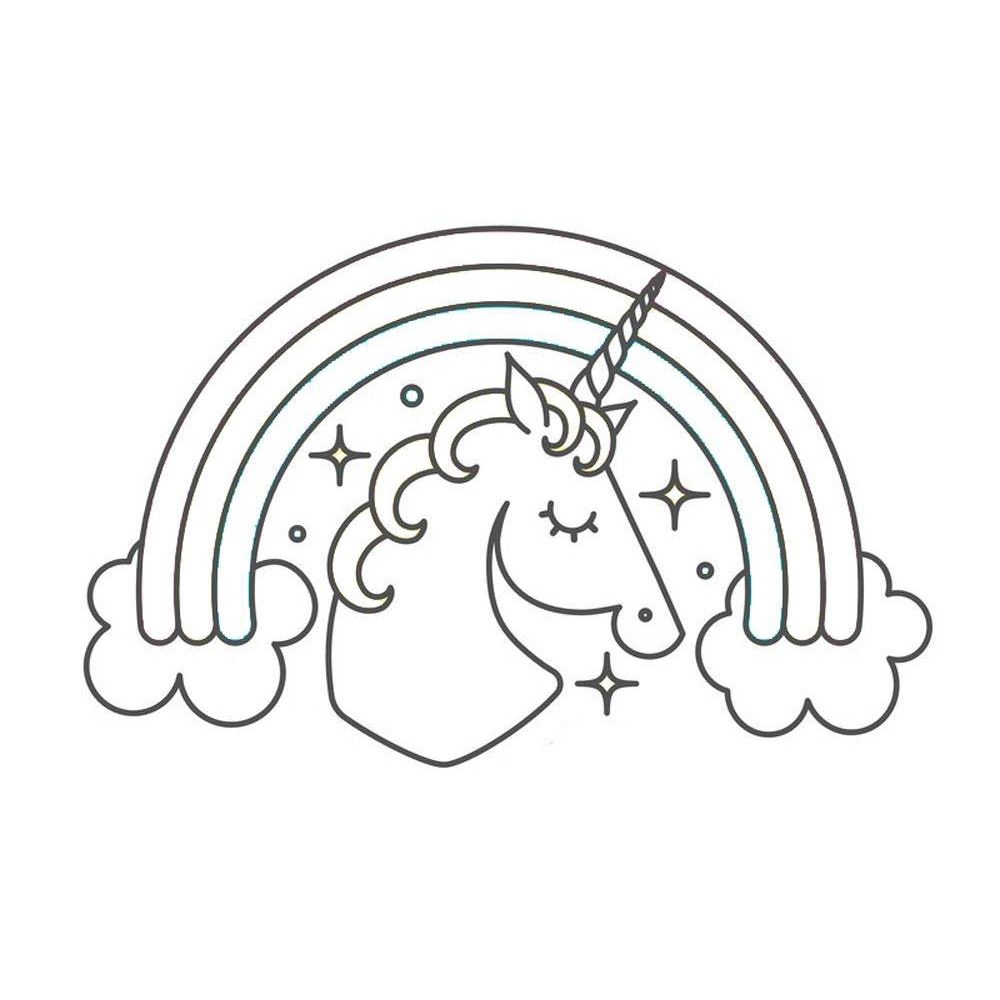 Printable Unicorn Template