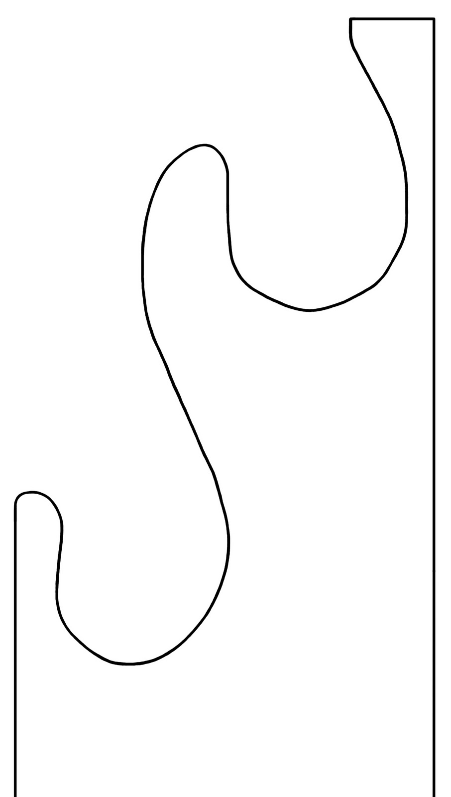 Printable Gun Rack Template