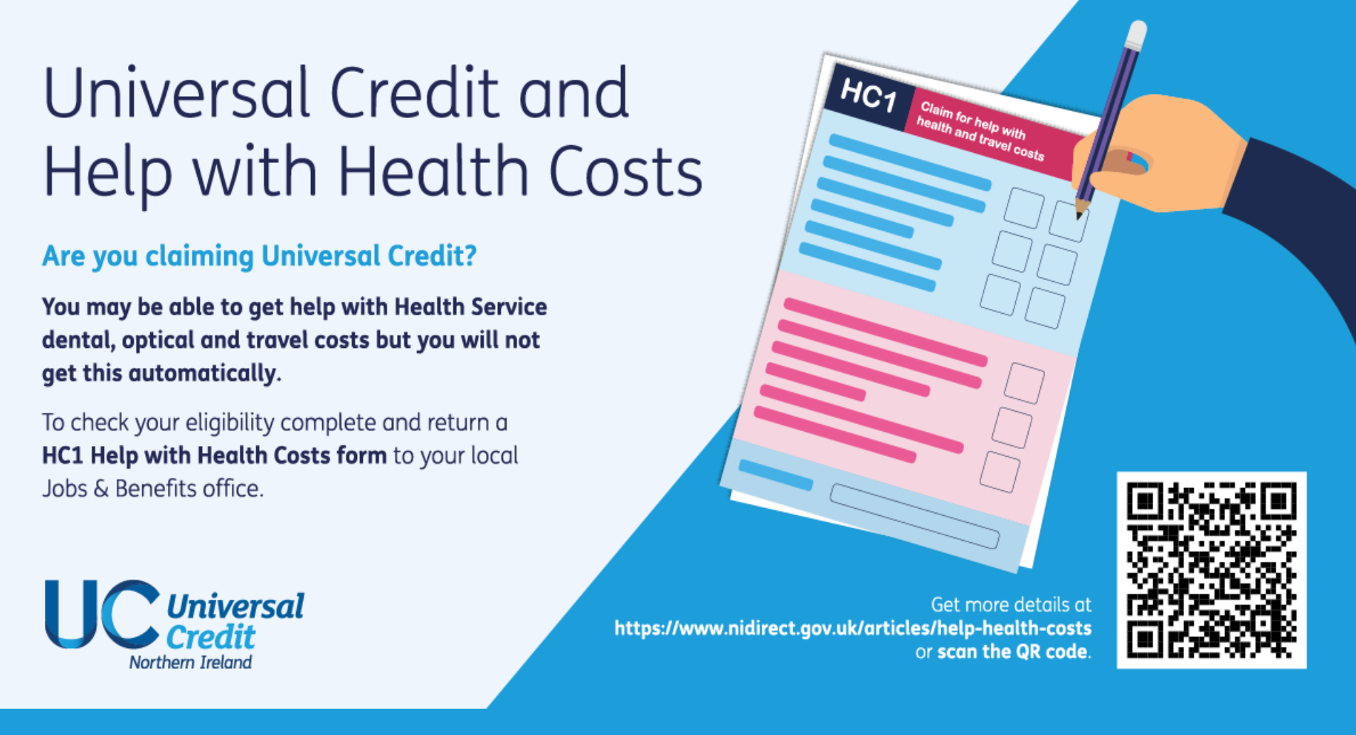 Universal Credit And Help With Health Costs Business Services 