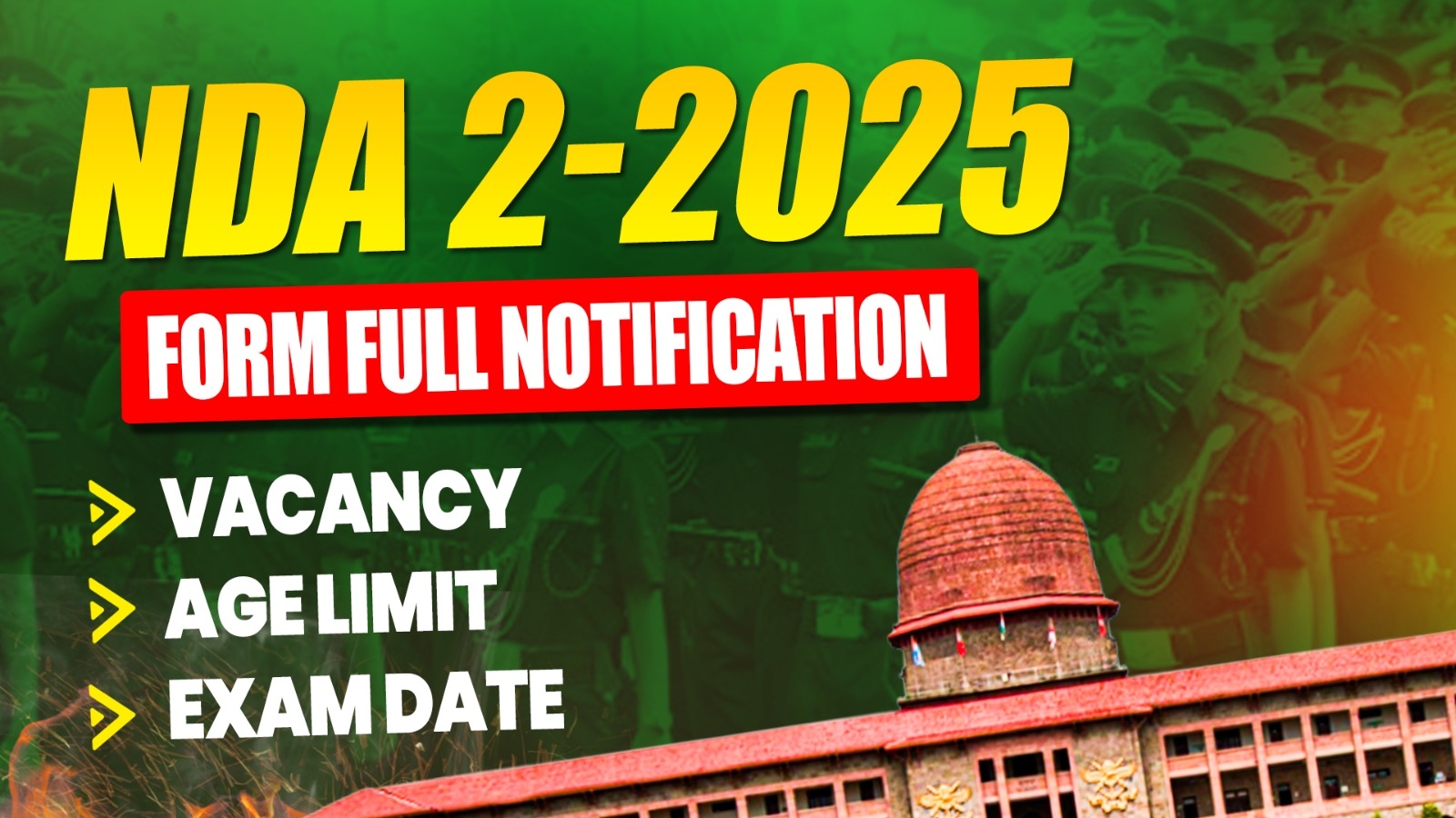 Nda 2 2025 Form Date