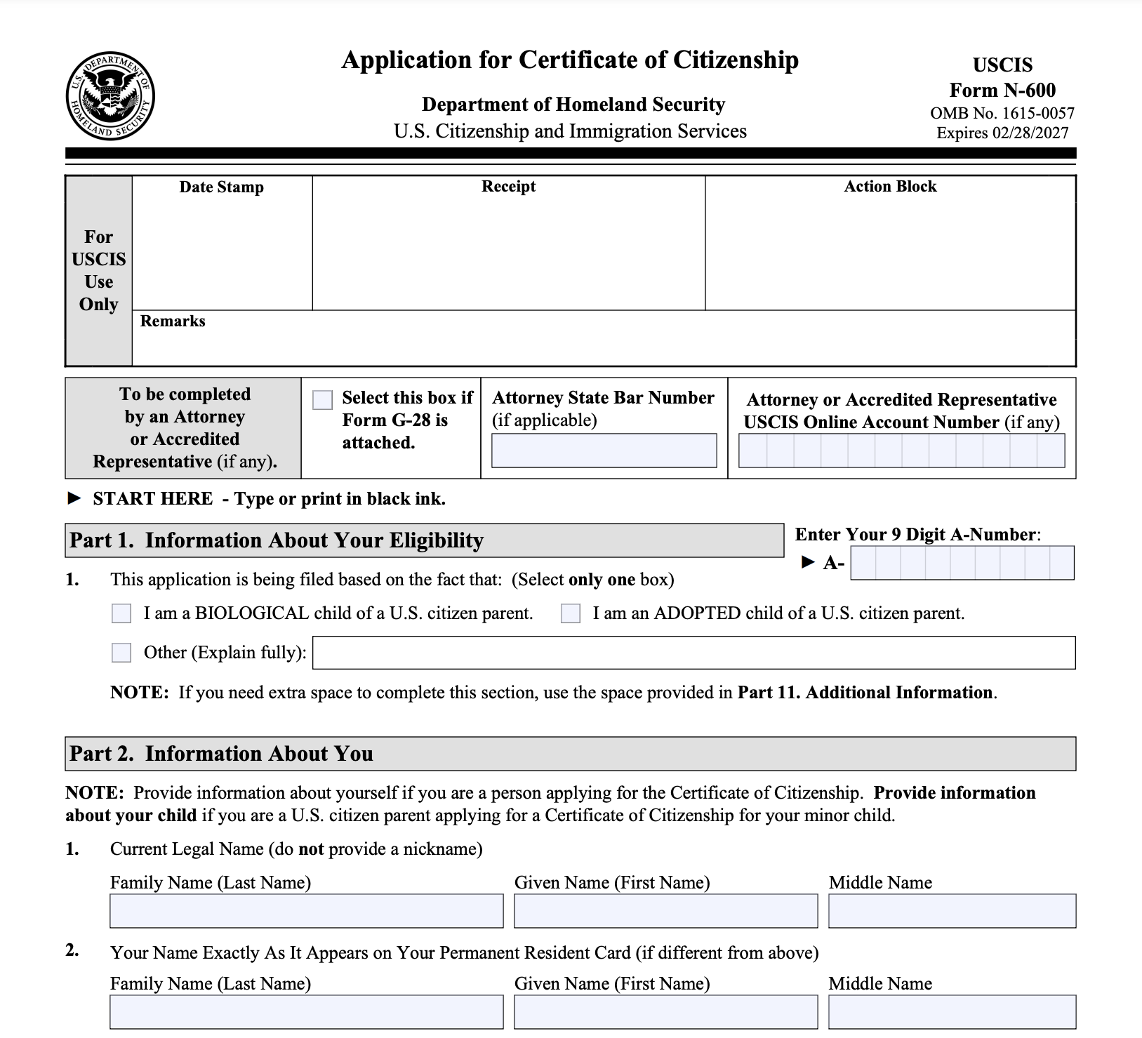 USCIS Formular N 600 Alles Was Du Wissen Musst MotaWord