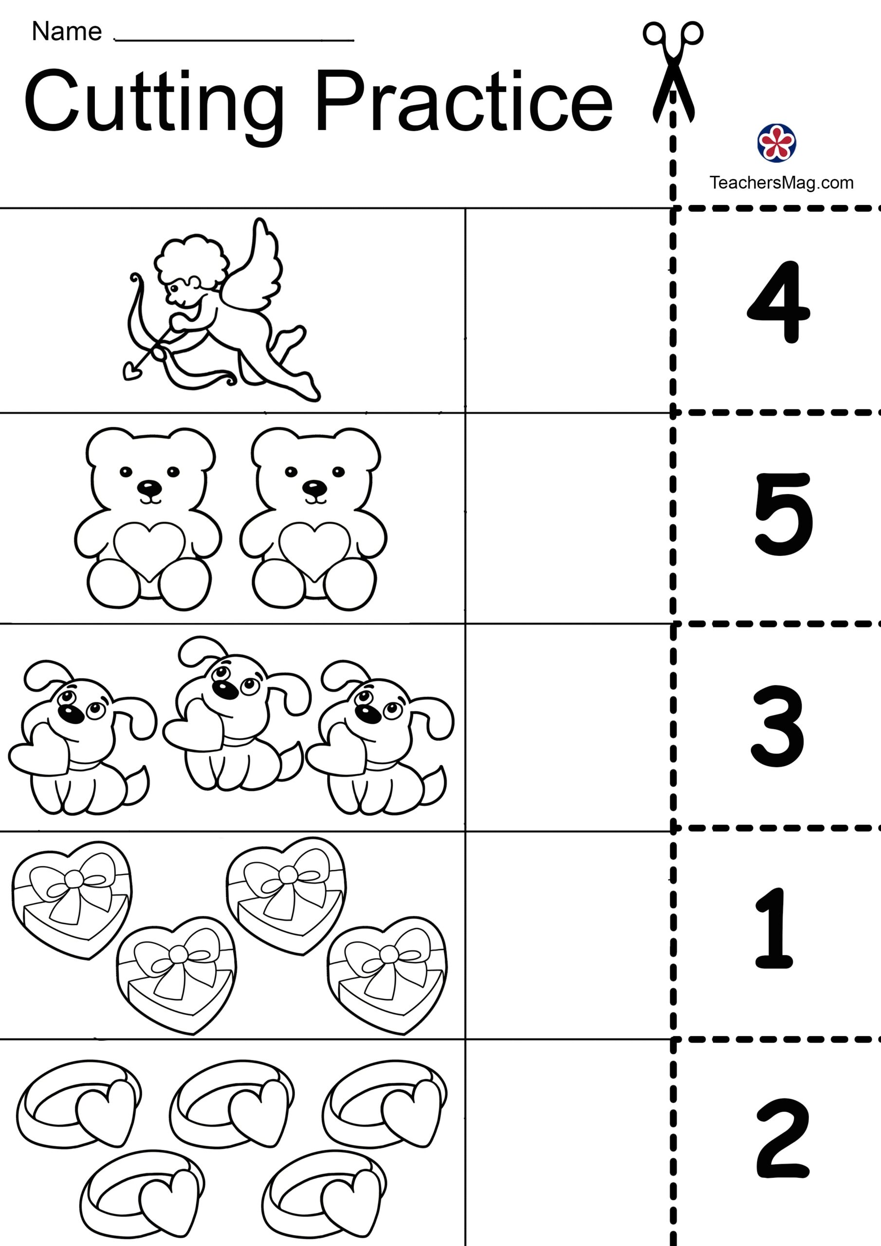 Free Printable Valentine Worksheets Preschool