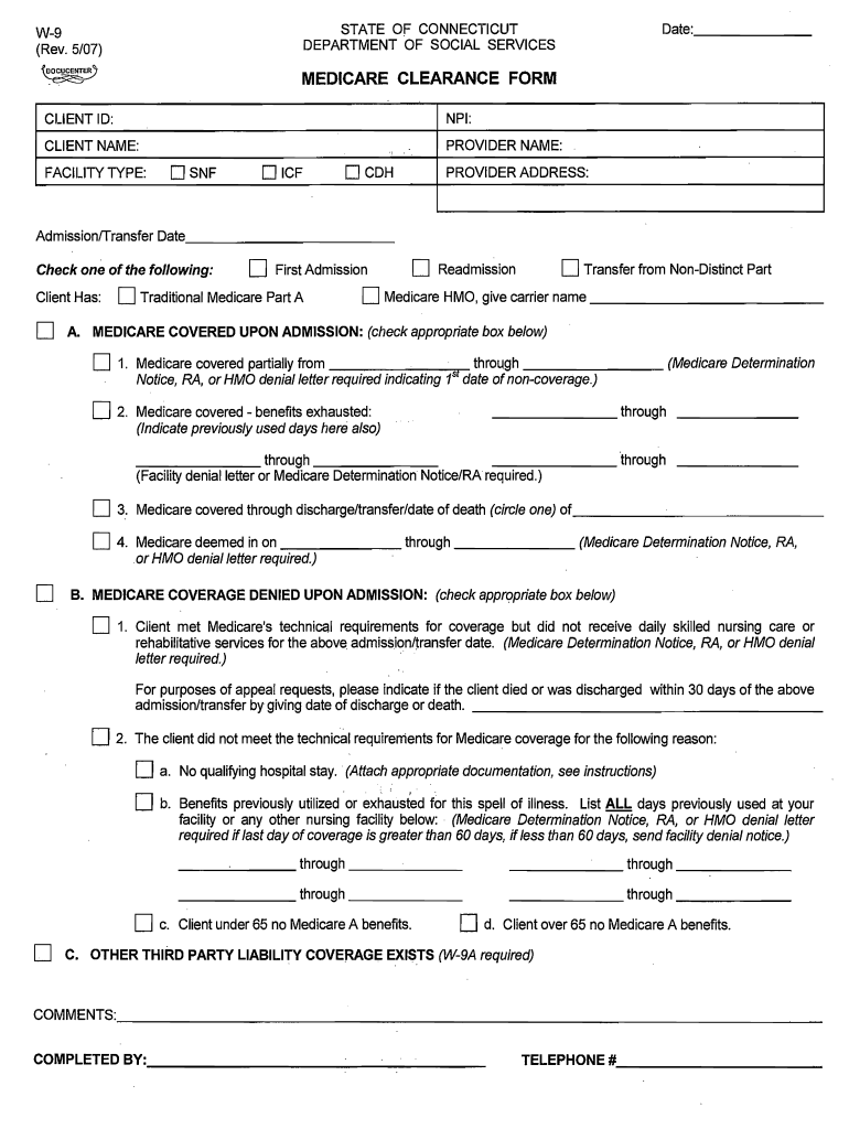 W 9 Fill Online Printable Fillable Blank PdfFiller