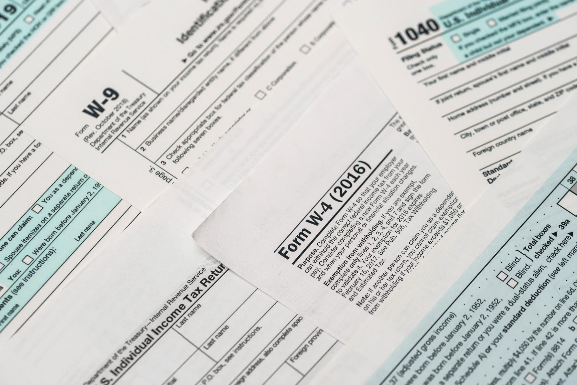 W-9 Form For Canadian Company