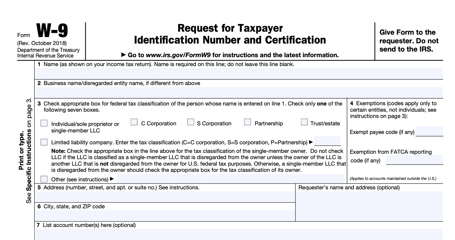 What Is A W 9 Form How Do I Fill It Out Gusto Worksheets Library