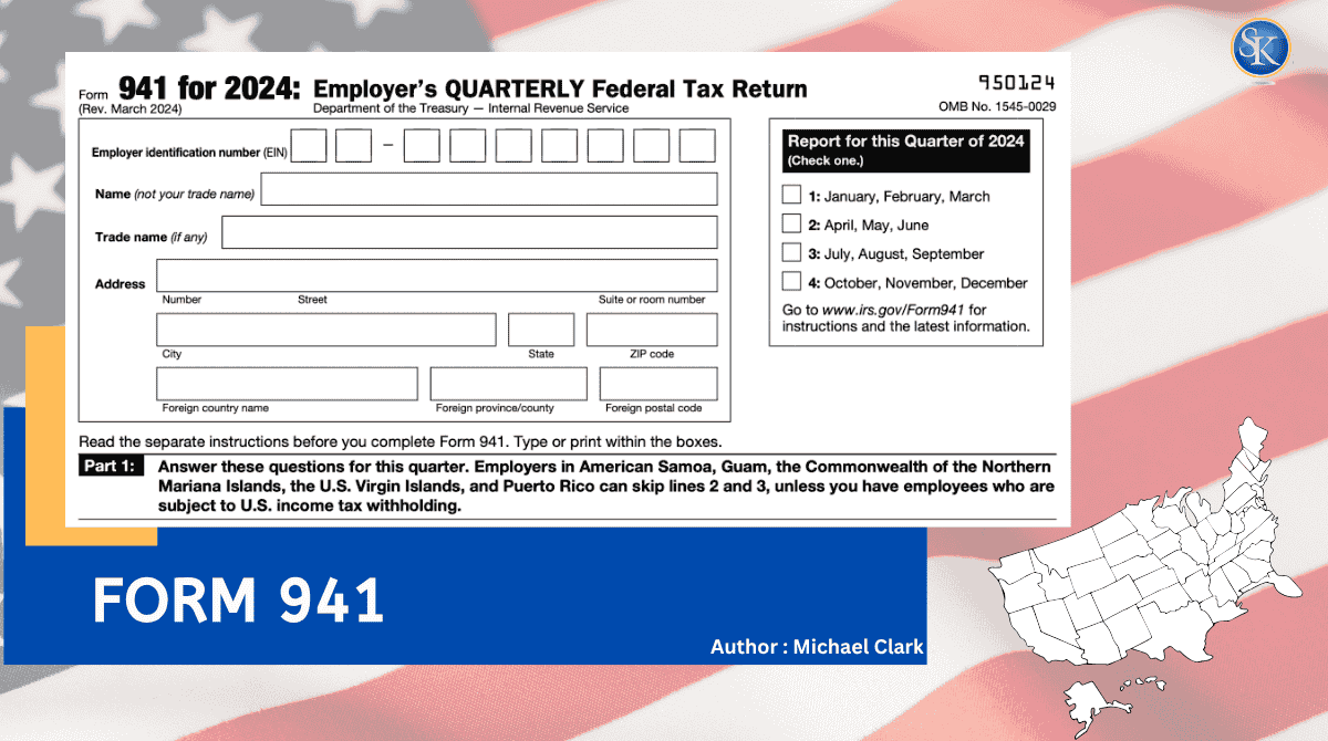 Irs Form Number 941