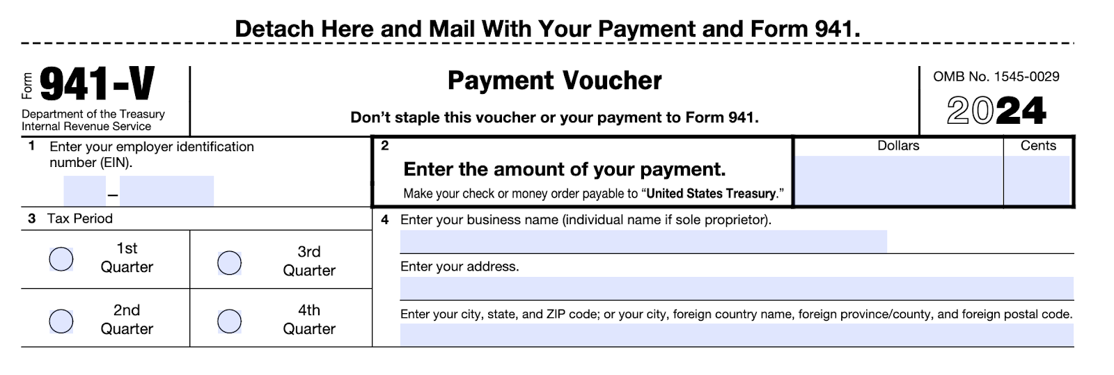 Irs Form 941 2020 Q1