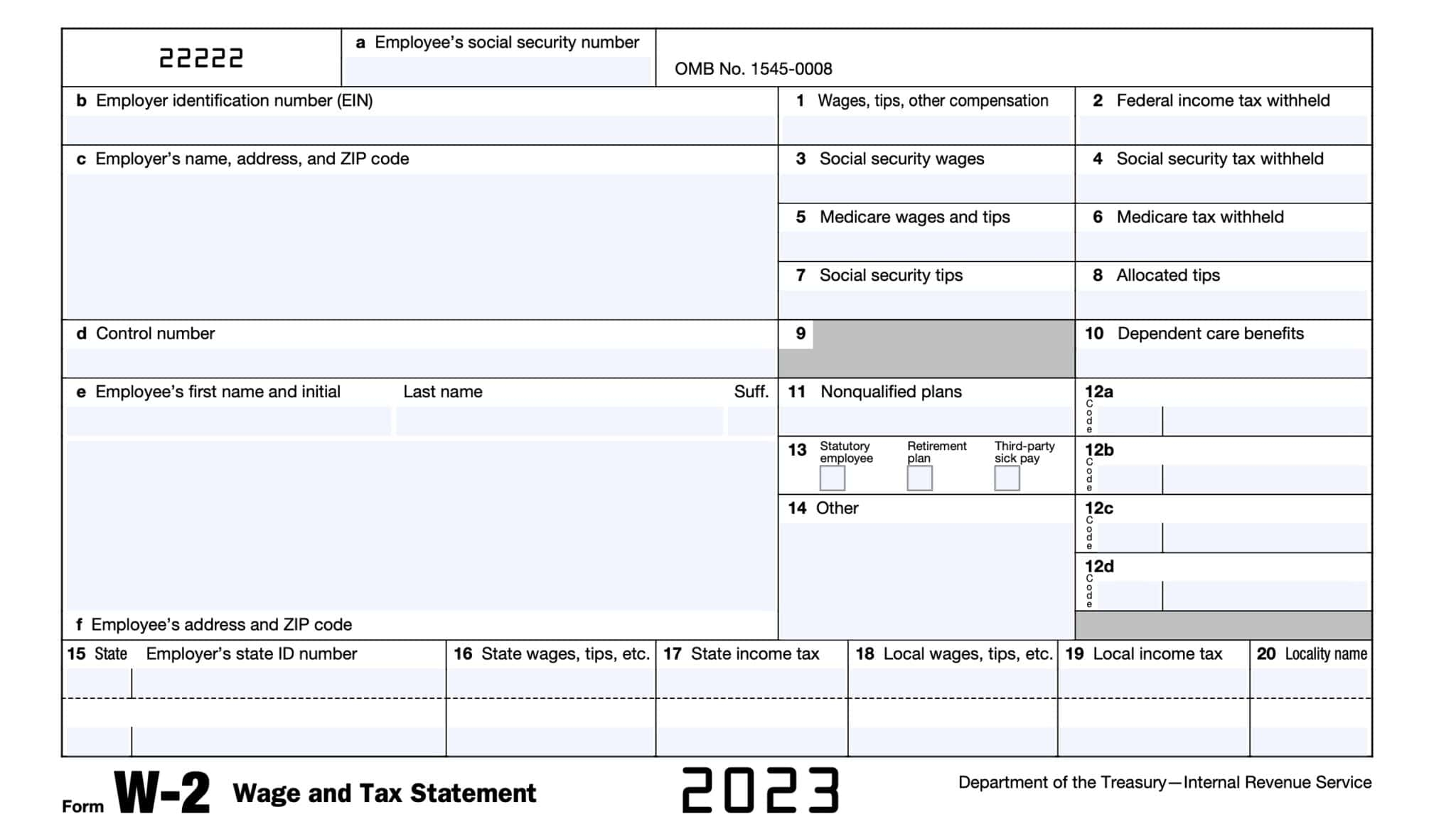 Printable Form W-4v For 2023